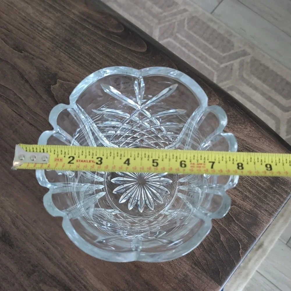 Vintage Towle Imperial Crystal 24% Lead Crystal Wine Chiller Ice Bucket Slovakia